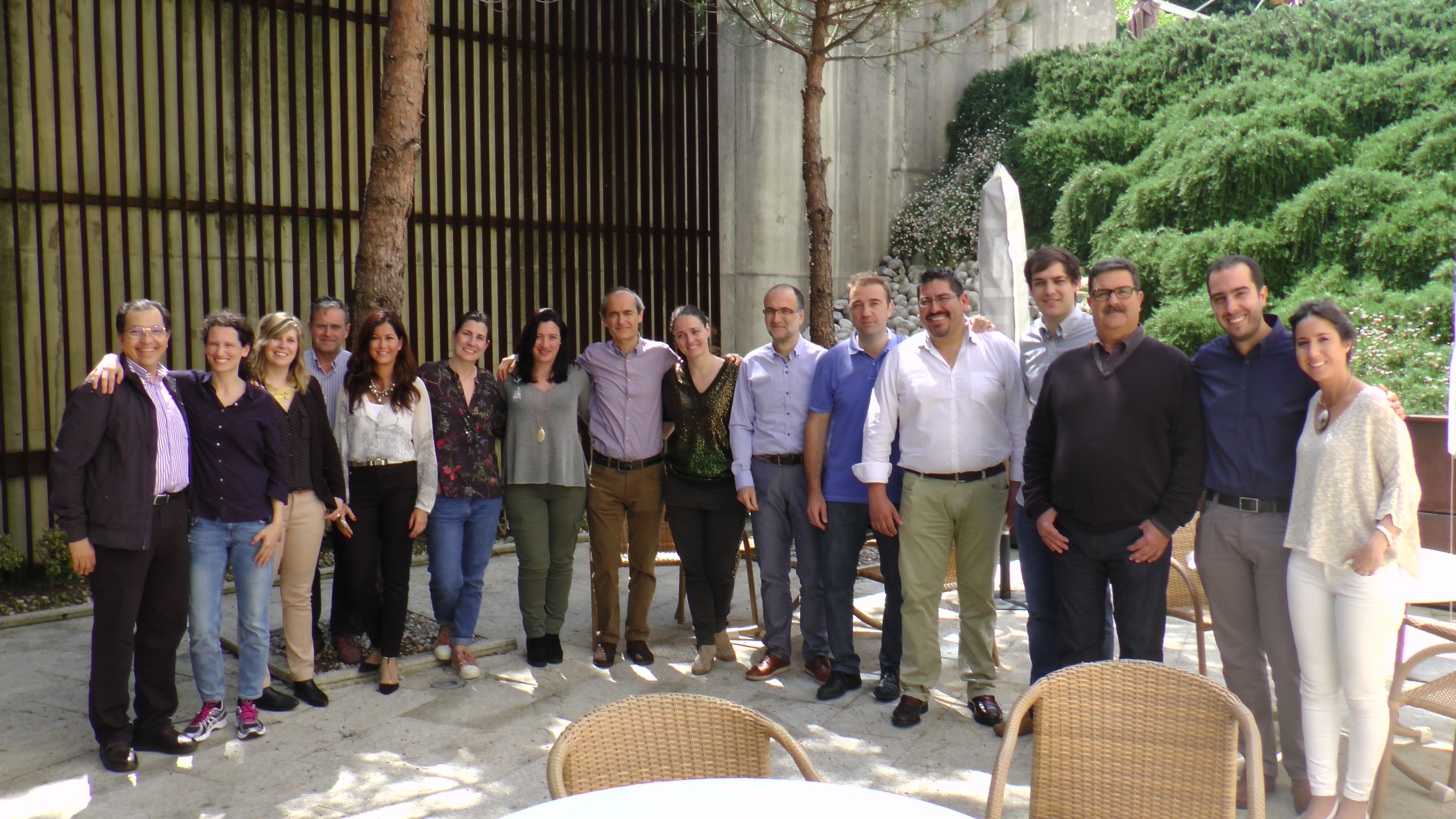 Cursos Clínica Fombellida | foto grupo curso MÓDULO II - MAYO 2016 -